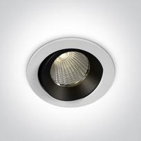 Įmontuojamas kryptinis LED šviestuvas IP65 11112P/W/W