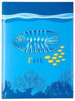 Užrašų knyga FISH, Optima, A5, langeliais, 80 lapų, 65gsm