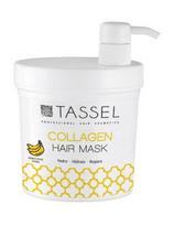 Tassel kolageno kaukė normaliems ir sausiems plaukams su bananų aromatu Tassel Collagen Hair Banana 1000ml