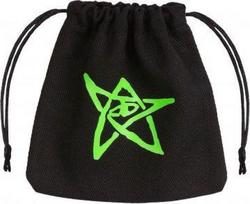Q Workshop Call of Cthulhu Juodas & Žalias Dice Bag
