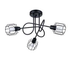 Sollux SL.1118 - Sietynas ant stulpo BELUCI 3xE14/40W/230V juodas