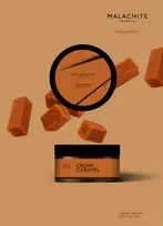Kūno sviestas MALACHITE COSMETICS "cream caramel", 200ml.