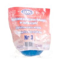 OLKO, švirkštynė (kriaušė klizmavimui), kietas antgalis, medicininė, Nr.3
