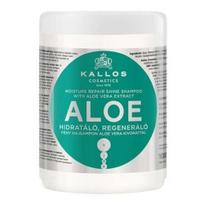 Drėkinanti plaukų kaukė sausiems ir pažeistiems plaukams Kallos Aloe Vera Hair Mask 1000 ml