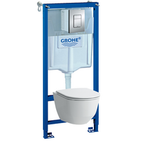 Komplektas Grohe 5in1 rėmas ir Laufen Pro Rimless unitazas