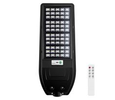 LED Saulės energijos gatvių lempa VIA 150W/15000 mAh 3,2V 6000K IP65 + nuotolinio valdymo pultas