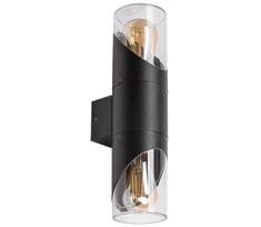 Rabalux 7237 - Sieninis lauko šviestuvas NOVIGRAD 2xE27/28W/230V IP54