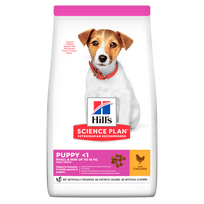 HILL'S SP Puppy S&M chicken sausas maistas mažų veislių jauniems šuniukams su vištiena, 6 kg