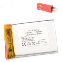 Akumuliatorius Li-Pol Akyga 550mAh 1S 3.7V