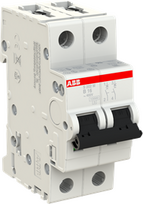 2P B 16A Miniature Circuit Breaker (MCB) S202M-B16 2CDS272001R0165 | 4016779549615