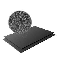 ABS plokštė 3x1250x2050 mm juoda, su tekstūra