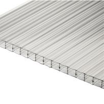 Kanalinis polikarbonatas 20x2100x6000 mm, skaidrus Plaskolite (3.0)