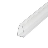 Polikarbonato užbaigimo profilis U 4x2100 mm (skaidrus)