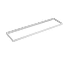 Metalinis rėmas LED plokščių montavimui 1200x300 mm baltas