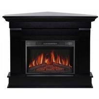 ARFLAME ALBION CORNER AF23S WENGE pastatomas kampinis elektrinis židinys su apdaila