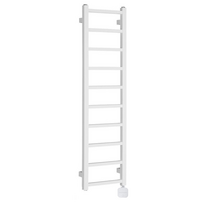 Rankšluosčių džiovintuvas Sapho METRO LIGHT 30x114cm, baltas su tenu HEATQ NEX dešinėje su paslėptu montavimu (be laido)