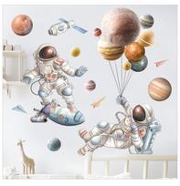 Sienų lipdukai Astronautai