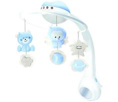Infantino - 3in1 muzikinis karuselė lovytei, 3xAAA, mėlyna