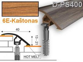 Profilis S formos PVC Myck, 40 mm | kaštonas, 2 m