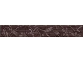 Plytelių apvadas TANAKA BROWN FLOWER BORDER, 5 x 35 cm