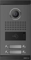 Commax DRC-2ML/RF1 ~ 2-person analog video intercom call panel with Mifare reader mortise 82°
