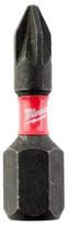 Milwaukee Accessories Smūginis sukimo antgalis MILWAUKEE PZ2 25mm 25 vnt.