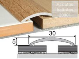 Profilis Effector A03 sujungimo, klijuojamas | ąžuolas Balintas 93 cm 30x5 mm