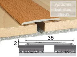 Profilis Effector A08 sujungimo, klijuojamas | ąžuolas Balintas 93 cm 35x2 mm