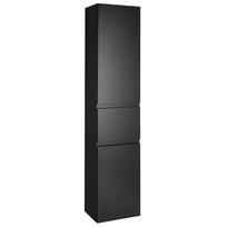 Aukšta ūkinė spintelė ALTAIR 40x184x31cm juodos matinės spalvos
