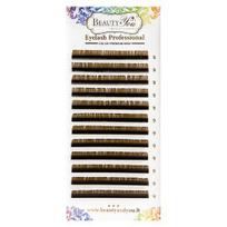 Beauty&You Premium Volume vidutinė ruda 0.07 :  B&Y Premium blakstienos vidutinė ruda 0.07 D 11mm