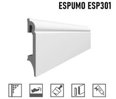 Grindjuostė ESPUMO (ESP301) balta | 80mm, 2,4m