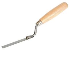 Siūlių mentelė XTOP, 8 mm, metalinė, medine rankena