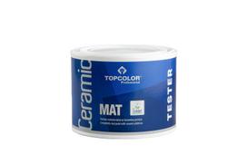 Sienų dažai TOPCOLOR CERAMIC MAT, matiniai, TESTERIS, 0,25 l