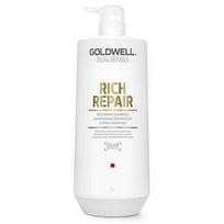 Šampūnas pažeistiems plaukams Goldwell Rich Repair Restoring Shampoo 1000ml
