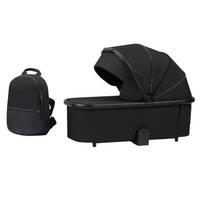 Carrello Alfa 2023 Midnight Black Lopšys ir kuprinė