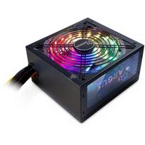INTER-TECH Power Supply  Argus RGB, 80PLUS Bronze, 500W, Retail, 1x140 Fan, 1x20+4Pin, 4+4Pin, 1xPCI-e 6+2Pin, 4x4Pin (Molex), 4xSATA, 1xFDD, rev 2.0