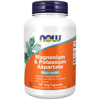 Now Foods Magnesium & Potassium Aspartate 120 vcaps