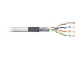 DIGITUS CAT 5e SF-UTP patch cable raw length 305m paper box AWG 26/7 PVC simplex color grey