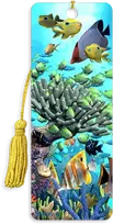 3D knygos skirtukas „Koralai”