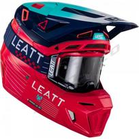 Krosinis šalmas Leatt 8.5 Royal + Krosiniai Leatt 5.5 Velocity akiniai