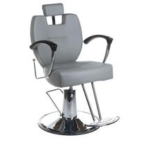 Kirpyklos kėdė PROFESSIONAL BARBER CHAIR HEKTOR BRUSSEL LIGHT GREY