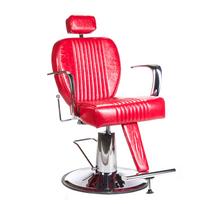 Kirpyklos kėdė PROFESSIONAL BARBER CHAIR OLAF RED