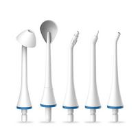 Burnos irigatoriaus antgalių rinkinys OSOM Oral Care Replacement Tips Kit OSOMORALWF8801KIT, baltos spalvos, 5 vnt.