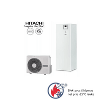 HITACHI YUTAKI S 14 kW Combi su integruotu boileriu