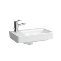 Laufen Pro S Mažas Praustuvas 48 x 28 cm anga maišytuvui kairėje