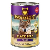 WOLFSBLUT Black Bird Adult konservai suaugusiems šunims su kalakutiena ir batatais, 395 g