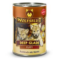 WOLFSBLUT Deep Glade Puppy konservai šuniukams su elniena ir moliūgais, 395 g