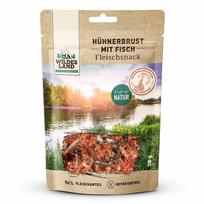 WILDES LAND chicken breast with fish skanėstai šunims ir katėms su vištiena ir žuvimi, 70 g