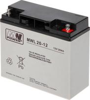 BATTERY 12V/20AH-MWL