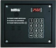 Laskomex CP-2503R ~ Daudzabonentu audio domofona ieejas panelis ar EM nolasītāju zemapmetuma Laskomex